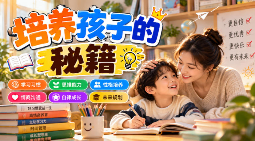 某公众号付费文章：培养孩子的秘籍-站长V课