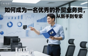 如何成为一名优秀的外贸业务员，从新手到专家
